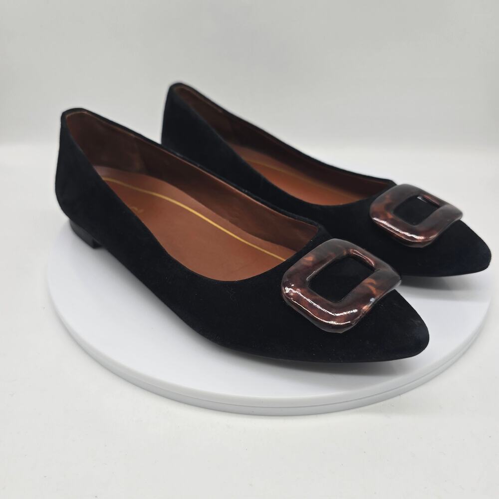 Vionic Amanda Suede Ballet Flat with Acrylic Tort… - image 1